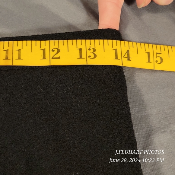 Vintage 100% Wool Lined Skirt Missing Brand Tag 1970's - Picture 5 of 15